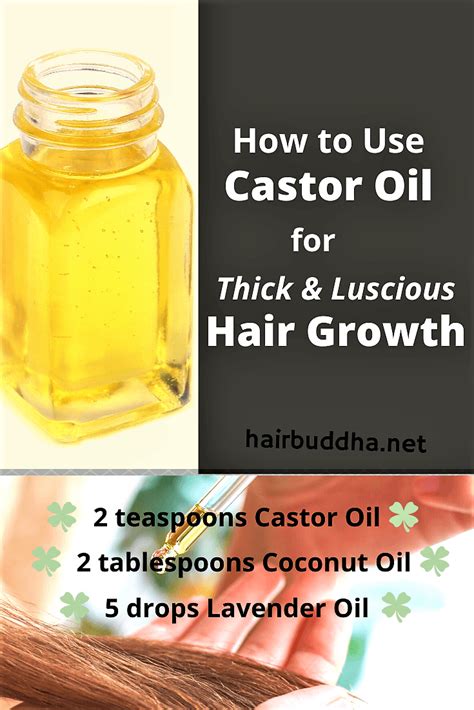 How to use castor oil for hair growth: