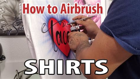 How2 Air Brush Shirt Art The Art of the Shirt