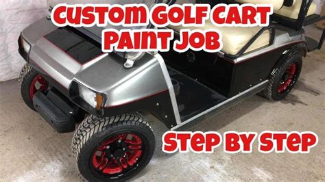 How2 Paint on a Golf Cart