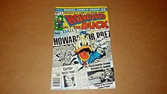 Howard the Duck Volume 1 No 8 Jan 1977 Howard for Prez Marvel Comics 8 Reader