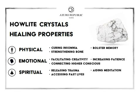 Howelite's Healing Properties