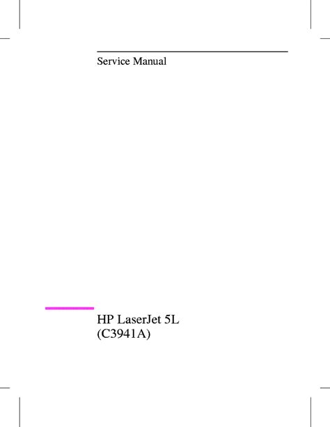 Hp Laserjet 5p Manual Ebook Kindle Editon