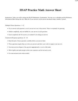 Hsap Practice Test Math With Answers Epub