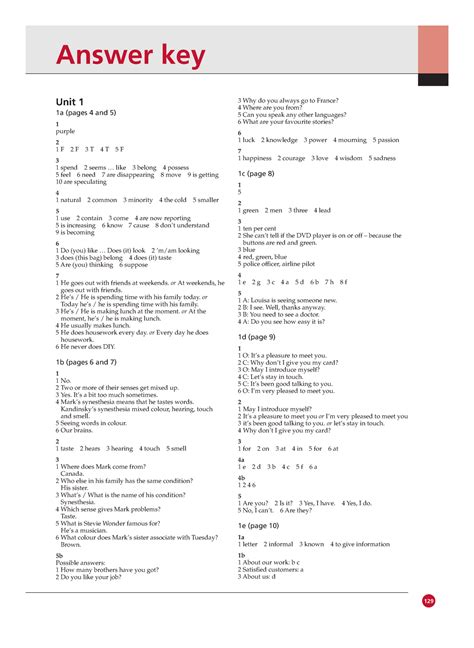 Hsfpp Nefe Unit 1 Answer Key Epub