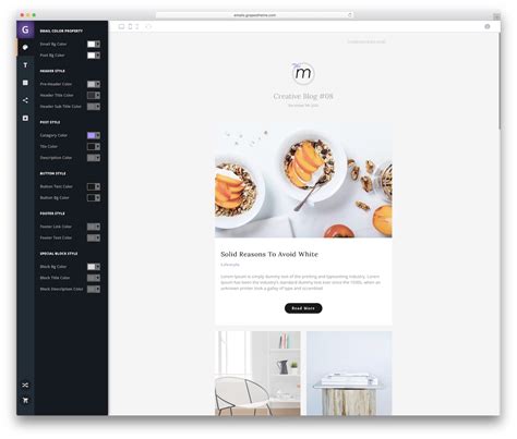Html Email Template Generator