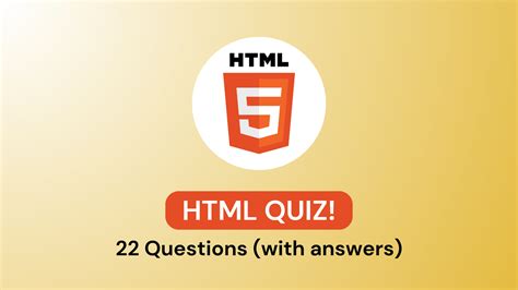 Html Quiz Answers PDF