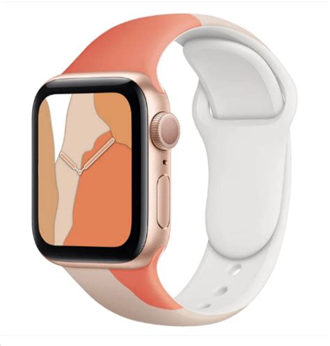 HuanlongTM Silicone Replacement Iwatch Grapefruit Doc