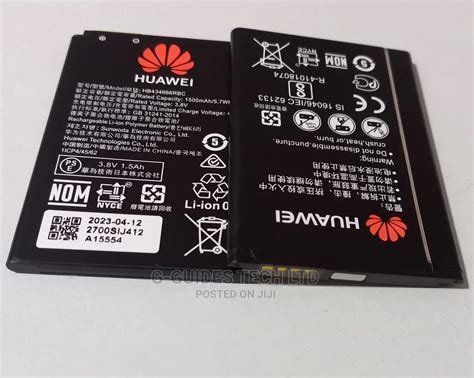 Huawei IMPULSE Battery 1500mAh Rechargable Doc