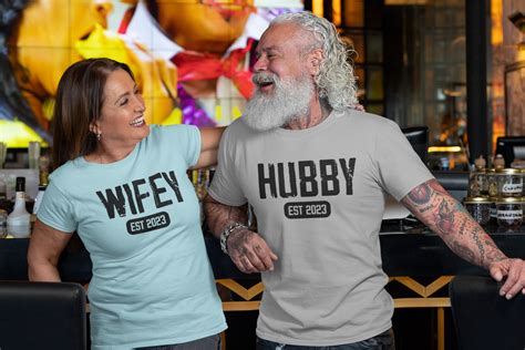 Hubby and Wifey Shirts: A Timeless Way to Express Love and Togetherness