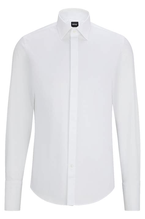 Hugo Boss White Dress Shirt: The Pinnacle of Elegance and Professionalism