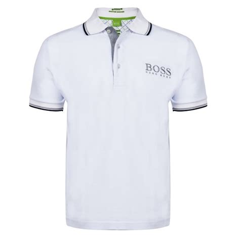 Hugo Boss White Polo T-Shirt: The Epitome of Sophistication and Style