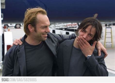 Hugo Weaving and Keanu Reeves: A Long-Awaited Reunion