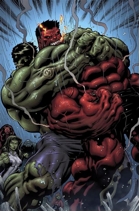 Hulk 6 Both Red Hulk Green Hulk Covers 2 Comics Regular Variant Epub