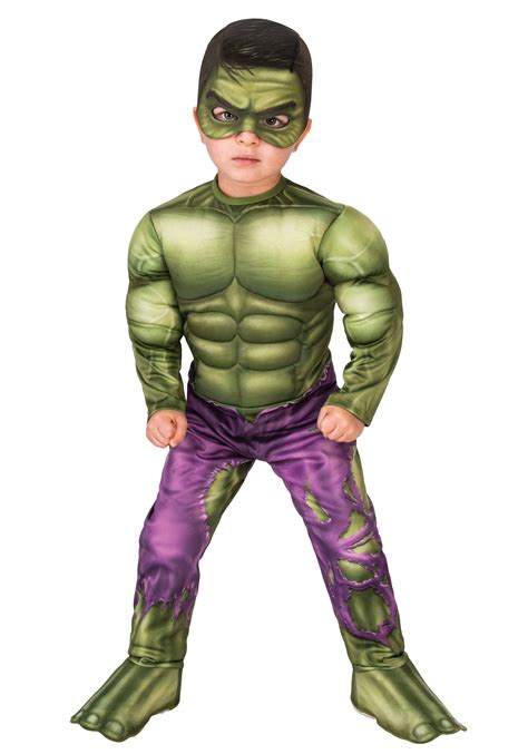 Hulk Costume Kids: