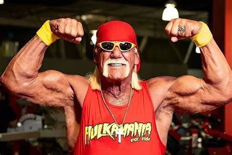 Hulk Hogan Yellow Shirt in the Gym: A Symbol of Fitness Iconography