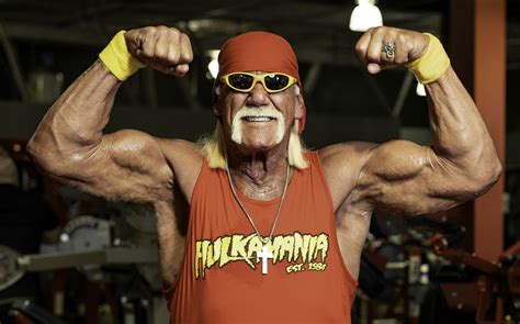 Hulk Hogan Yellow Shirt in the Gym: The Ultimate Workout Motivation