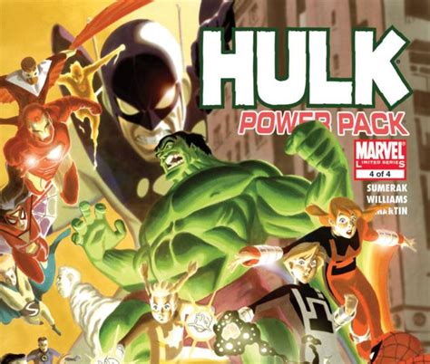 Hulk and Power Pack 2007 Issues 4 Book Series Reader
