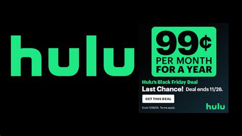 Hulu's Mind-Blowing Black Friday Bonanza: Unlocking a World of Entertainment for $0.99!