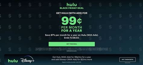 Hulu for 99 Cents: Access a Massive Library of Entertainment on a Budget