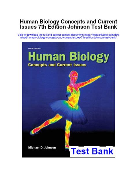 Human Biology Concepts and Current Issues 7th Edition PDF