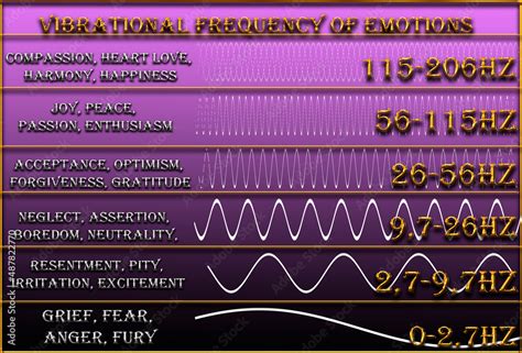 Human Body Vibration Frequency Chart