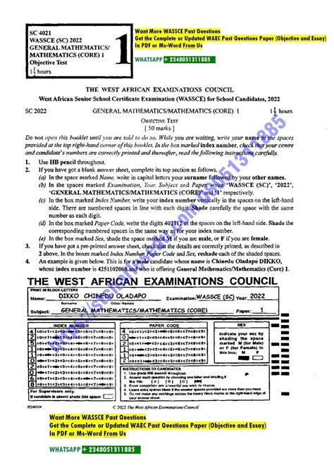 Human Gengaraphy Section A Waec Answer 2014 Reader