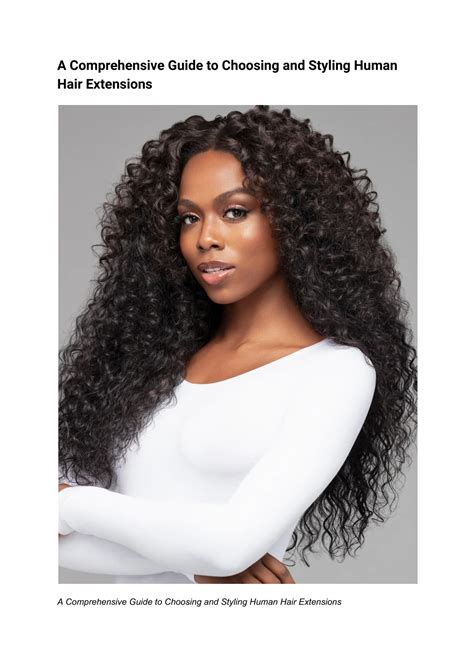 Human Hair Extensions: A Comprehensive Guide