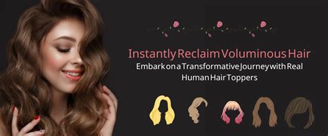 Human Hair Toppers: A Transformative Solution for Women