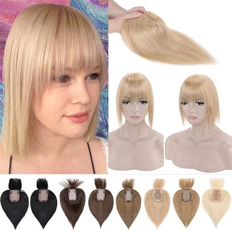 Human Hair Toppers with Bangs: A Perfect Solution for Hair Loss