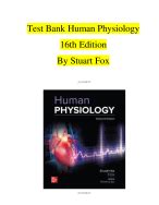 Human Physiology Staurt Fox Lab Answers PDF