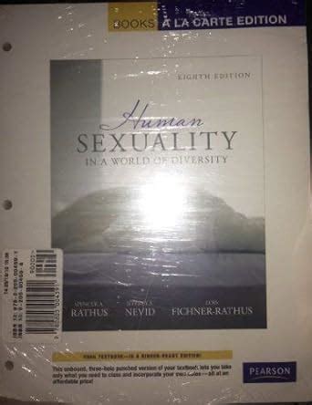 Human Sexuality in a World of Diversity Books a la Carte Edition 6th Edition Epub