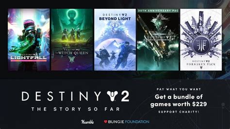 Humble Bundle Destiny 2: The Ultimate Package for Guardians