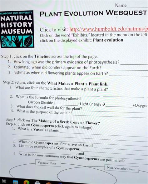 Humboldt Plant Webquest Answer Sheet Kindle Editon