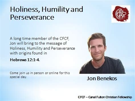 Humility and Perseverance: