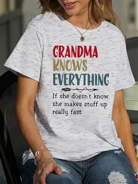 Humorous Grandma Shirts: