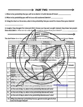 Hunger Games Probability Packet Answers Doc