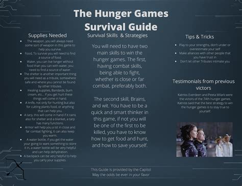 Hunger Games Survival Guide Answers Epub