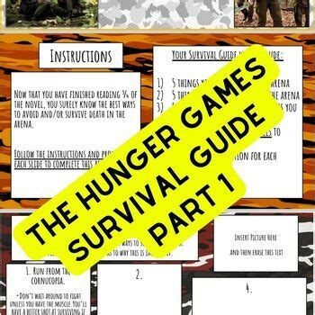 Hunger Games Survival Guide Answers 2 Kindle Editon