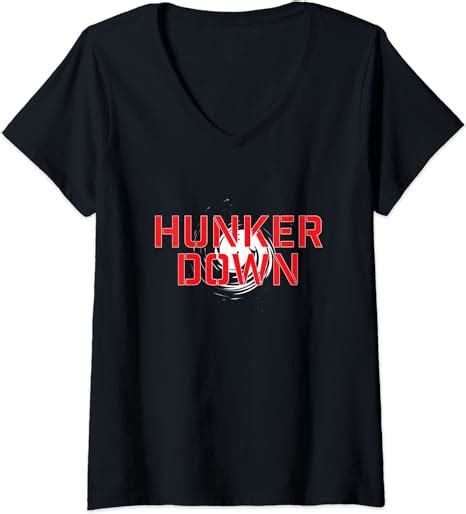 Hunker Down T-Shirt: Shield Yourself from Seasonal Storms