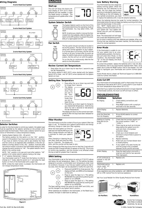 Hunter 42999b Manual Guide Pdf Ebook Reader