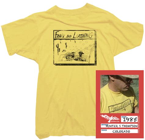 Hunter S. Thompson Tee Shirts: The Ultimate Collection for Counterculture Icon Enthusiasts