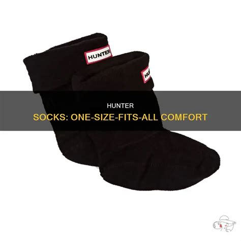 Hunter Socks Size Chart
