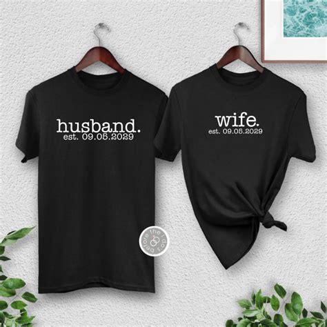 Husband and Wife Shirts: A Journey into Expression and Connection