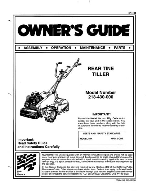 Huskee Quick Cut Owners Manual Ebook PDF