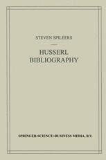 Husserl Bibliography 1st Edition Kindle Editon