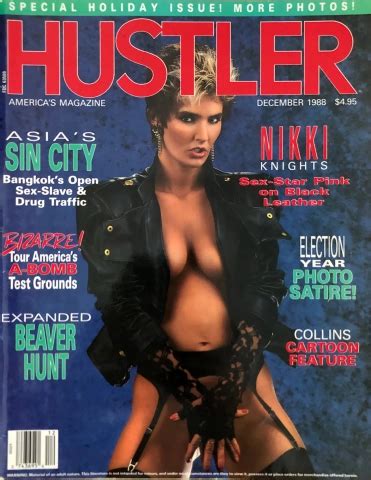 Hustler Adult Magazine January 1988 Volume 14 Number 7 PDF