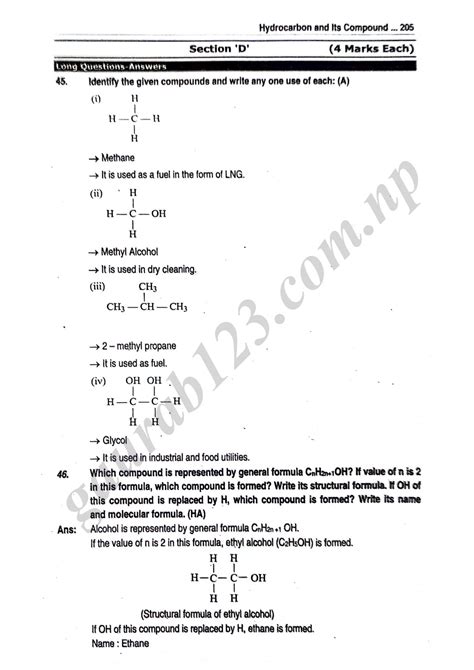 Hydrocarbon Compounds Section Review Answers Pearson Doc