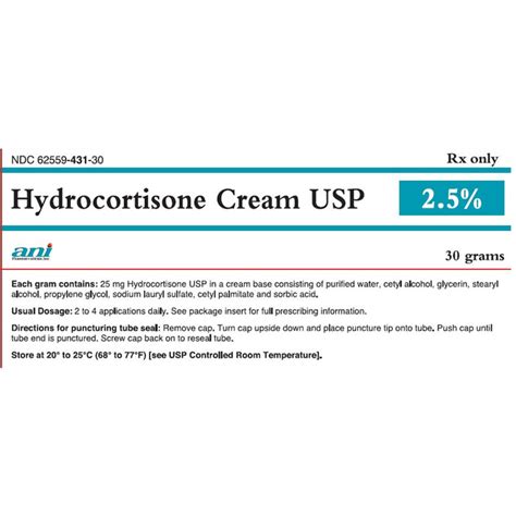 Hydrocortisone Cream 2.5%: The Miracle Cream for 100+ Skin Conditions