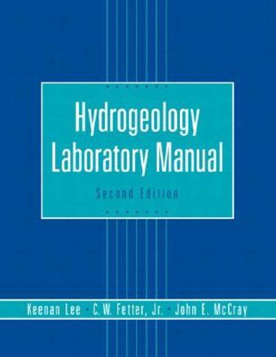 Hydrogeology Lab Manual Solutions Ebook PDF