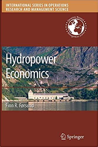Hydropower Economics 1st Edition PDF